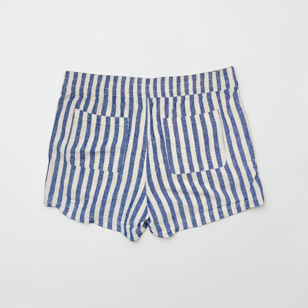 $4 FIRM 🌟FINAL MARK DOWN🌟 Old Navy Blue & White Striped Women’s Shorts - Picture 2 of 9